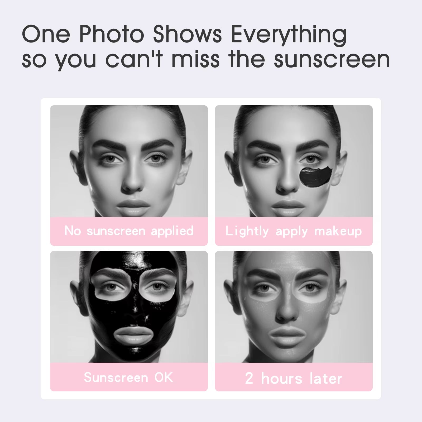 Mini UV Camera for Iphone Android Phone Visible Facial Sunscreen Protection Portable UV Camera for Sunscreen Test