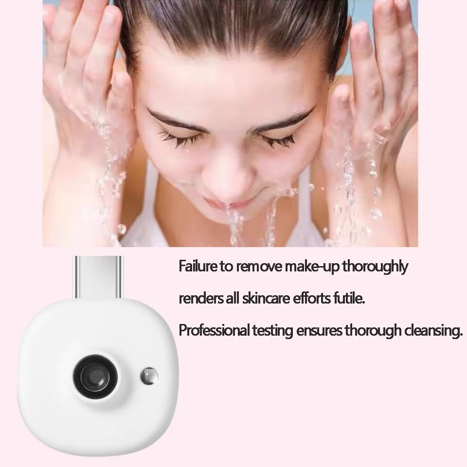Mini UV Camera for Iphone Android Phone Visible Facial Sunscreen Protection Portable UV Camera for Sunscreen Test
